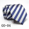 Zi Love Gravata Masculina 8cm Formal Negócios Noivo Pronta Entrega Atacado Fabricante de Logotipo Atacado Gravata Listrada