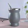 Taza de Mate Argentina Acero Inoxidable 304 Taza de Mate Taza de Té de Mate Copa de Vino Tinto Taza de Té de Mate Aislada de Doble Pared