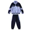 Estilo britânico Roupas de jardim de infância Primavera e outono Três peças novas roupas de beisebol infantil Roupas de classe esportiva Uniforme de escola primária