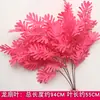 Flor artificial para boda rosa rojo material de flor para techo de salón de bodas arreglo floral para guía de carretera decoración de fondo de compromiso arreglo floral flor