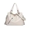Bolsa de ombro vintage popular para comércio exterior, nova bolsa tote de grande capacidade para cross-border, bolsa de mão e bolsa transversal versátil para o dia a dia