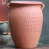 Maceteros de Cerámica Rugosa de Barro Rojo Sin Esmalte Floreros Lisos Macetas Hechas a Mano para Flores y Plantas Verdes Macetas de Arcilla Púrpura Transpirables para Suculentas