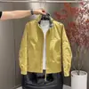 Jaqueta Estilosa Masculina de Outono com Gola Alta Estilo Coreano Casual Simples Tendência de Alta Qualidade Jaqueta Masculina Novo Estilo 2026