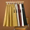 Popular Falda de Satén de Verano Estilo Chino 2026 Nueva Falda Larga de Cintura Alta Falda Jacquard de Alta Gama Estilo Chino Nuevo Estilo Chino