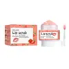 Eelhoe Exfoliante Labial Naranja Exfoliante Labial Suave e Hidratante para el Cuidado y Limpieza de los Labios y la Piel Circundante