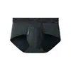 Cuecas Boxer Masculinas Estilo Bala com Bolsa Grande Respirável, Design U-Convexo, Shorts Esportivos Antibacterianos Confortáveis