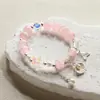 Explosões Super Fada Mori Cristal Lua Pulseira Feminina Design de Nicho Estudante Joker Cor Doce Pulseira de Namorada