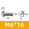 Tornillos Externos Hexagonales Huecos de Acero Inoxidable 316 con Orificio Pasante de Drenaje y Escape, Tornillos Perforados para Roscado al Vacío