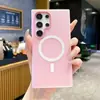 Funda Sencilla de Color Sólido Adecuada para Teléfono Samsung S25 Dos en Uno Galaxy S24/S23 Ultra Capa Dual A55 Funda Dura