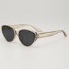2024 Nuevas Gafas de Sol Retro Ojo de Gato para Mujer GM Sentido Avanzado Protección Solar Protección UV Gafas de Sol Cara Pequeña