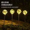 Luces de Bola de Alambre de Cobre Solares Luces para Césped al Aire Libre Luces de Caña Luces de Paisaje Luminosas Luces Decorativas para Patio y Jardín Ninguno
