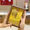 Adornos del Año del Caballo con Dorado, Simbolizando Riqueza Instantánea y Prosperidad, Decoración de Oficina, Oportunidades Financieras Infinitas, Regalos Conmemorativos para Personas Mayores y Amigos