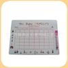 Placa de escrita dupla face Placa de escrita magnética vermelha Quadro branco infantil Quadro de escrita Quadro de escrita pequeno Fabricantes atacado