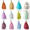 Peluca de Muñeca de Algodón 25cm Cabello Ondulado de Seda Suave con Degradado de Onda de Agua para Muñecas Bjd