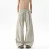 Pantalones Curvos Holgados de Color Sólido y Patchwork Estilo Americano Nuevos de Verano para Hombre K6776-Especial P40 Precio de Venta al Público Recomendado 98