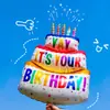 Balões de Folha de Alumínio de Bolo de Aniversário Decoração de Festa de Primeiro Aniversário para Crianças Bebês Adereços para Fotos Decoração de Cena Suprimentos