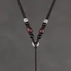 Corda de Pingente de Sândalo Vintage, Corda de Colar Estilo Antigo, Corda Ajustável para Pingente de Pescoço, Estilo Grosso para Homens, Corda de Acessório Masculino
