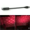 Luz de estrella para coche 201 enchufe USB luz de techo interior modificada para coche luz de ambiente luz de proyección láser