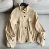 2026 Novo Estilo Manga Curta Proteção Solar Gola Alta Caimento Solto Tecido Plissado Casual Top Feminino Atacado H21GT26227