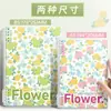 Cuaderno de Hojas Sueltas B5 Floral Más Vendido Transfronterizo, Cuaderno Espiral Desmontable A5, Cuaderno de Alto Valor para Estudiantes Ins