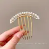 Pinza y peine de moda para mujer, una herramienta mágica para arreglar el cabello suelto, antideslizante, previene la caída del cabello, peine para flequillo, pasador, accesorio para el cabello