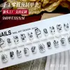Manicure Desenho Animado Novas Unhas Usáveis de Urso Fofas Macias Simples Brancas Unhas Postiças Unhas Prontas Divididas em 30 Peças
