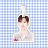Etiqueta de Equipaje Zhang Han Colgante de Cadena Colgante para Bolsa de Equipaje Etiqueta Decorativa Colgante Tono de Sacudida Circundante Igual