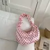 Bolso de Nube Satinado con Lunares 2026 Nuevo para Mujer, Bolso Cruzado Estilo Perezoso Coreano, Casual y Versátil, Bolso de Hombro de Gama Alta