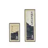 Caixa de Presente de Madeira Marrom com Varetas de Incenso de Oudh Envelhecido, Incenso Autêntico para a Casa, Fragrância Duradoura para o Quarto e o Banheiro