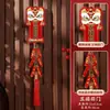 Decoraciones Colgantes de Año Nuevo 2027 Adornos Festivos Festival de Primavera Año del Caballo Decoraciones Colgantes de Madera Premium para Pared de Fondo de Sala de Estar Decoración del Hogar