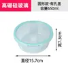 Contenedor de Vidrio de Borosilicato Personalizado para Alimentos, Lonchera Segura para Microondas y Horno con Agujeros de Ventilación, Juego de Lonchera Bento