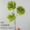 Boda Verde Flor Artificial Flor Artificial Hortensia Verde Claro Rosa Golondrina Voladora Flor Falsa Guía de Camino Decoración Salón de Bodas Arreglo Floral