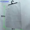 Bolsa de Plástico Transparente PE con Gancho Bolsa para Empaque de Prendas Artesanías Decoraciones Colgantes Bolsa de Plástico 24 Seda Engrosada PE Botón Bolsa de Plástico