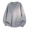 Suéter para hombre 2026 invierno nuevo estilo coreano casual moda suéter de punto trenzado top tipo jersey para hombre