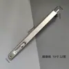 Fecho Escondido de Aço Inoxidável, Trinco de Mola Espesso Sólido em Forma de L, Ferragens para Gabinete, Tranca de Porta, Fechadura Antifurto de Aço Inoxidável
