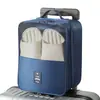 Bolsa de Armazenamento de Sapatos de Viagem ao Ar Livre Três Camadas Espessada À Prova de Poeira Portátil Armazenamento Bolsa de Sapatos de Viagem Fácil de Transportar Bolsa de Sapatos