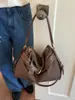 Bolsa Tote Casual Retrô Primavera 2026 Moda Tendência Bolsa de Grande Capacidade para Mulheres Qualidade Simples Bolsa de Ombro Transversal