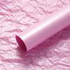 Papel de envoltura de florería para pasteles, material de papel de forro plisado, base para flores, papel de envoltura para ramos, papel perlado