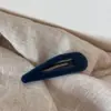 Pinza para el Cabello BB de Terciopelo de Color de Alta Gama Estilo Coreano Pinza de Moda para Flequillo Pinza Lateral Accesorio Versátil para la Cabeza Accesorios para el Cabello Nuevo