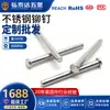Fornecer rebite sólido de aço inoxidável com furo raso de 2MM 2,2MM 2,4MM 2,5MM 2,8MM