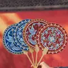 Leque Verde Pontiagudo de Jade para Casamento Xiuhe, Estilo Chinês Noiva Casamento DIY Artesanal Dupla Face Acabado Leque de Casamento de Alto Padrão Presente
