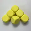 Dados de Canto Arredondado de EVA, Cubo Dado Divertido Seis Lados de Espuma, Dados Coloridos de Alta Densidade para Brinquedo Infantil, Personalizável