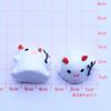 Calabaza Fantasma Brillante Tridimensional DIY Pegamento de Crema Casero Carcasa de Teléfono Móvil Adornos de Joyería Material de Accesorios de Resina para Joyería