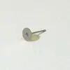 Fabricantes acero inoxidable DIY aretes hechos a mano accesorios colgantes aguja plana aguja de arete aretes planos fondo plano joyería al por mayor