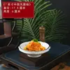 Louças especiais para hotel, pratos criativos, louças domésticas, pratos de cerâmica para refogar, pratos especiais para entradas frias de restaurante e hotel, uso comercial