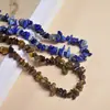 Pedra Britada de Cristal Natural Pedra Bruta Semi-Acabada Acessórios para Joias DIY Pulseira Contas de Cristal Pedra de Desmagnetização Cascalho Atacado