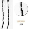 Peruca com Strass, Tranças Spicy Girl, Rabo de Cavalo, Tranças Torcidas, Tranças Boxeadoras, Tranças Presas com Grampos, Acessório de Cabelo, Estilo Doce e Descolado