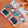 Llavero Colgante Dibujo Graffiti Auténtico Sanrio Hello Kitty Gato Kt Pareja Llavero Bolso Regalo