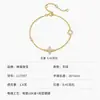 Novo bracelete tennis em prata 925 com incrustação de moissanita para mulheres, luxo leve, simples, de alta qualidade, elegante, adequado para usar em camadas