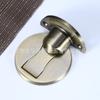 Acero Inoxidable 304/Aleación de Zinc Succión de Piso Engrosada Anticolisión Succión de Puerta Puerta Interior Abrazadera Magnética Fuerte Retractor de Puerta Sin Perforación